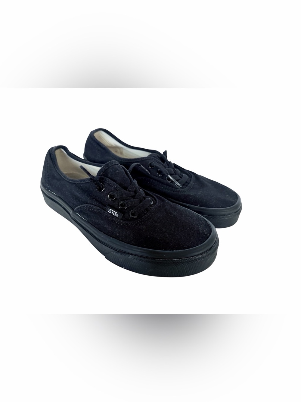 Vans Lo Pro Classic Lace Up Black Sneaker Size Men’s 5.5